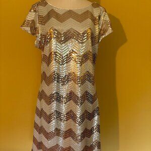 Sequined Sheath for the Holidays